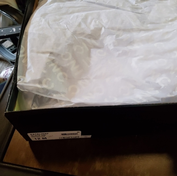 Brand new in the box unworn INC black ankle boots - Picture 7 of 8